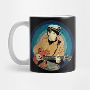 Memphis Meets Sunset Strip Johnny-Inspired Shirts, A Fusion of Blues and Rock Elegance Mug